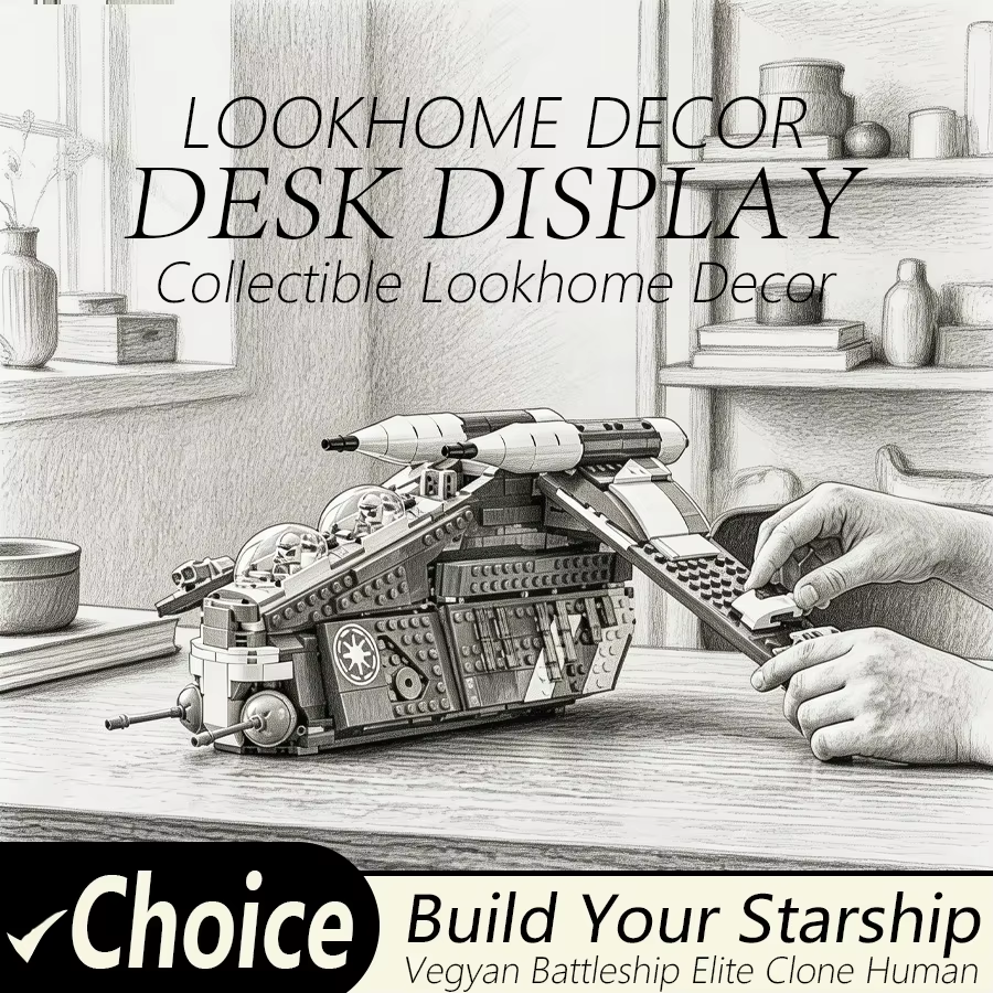 Interior Design Years Of School - 2026 New Spacecraft Building Set 1083pcs