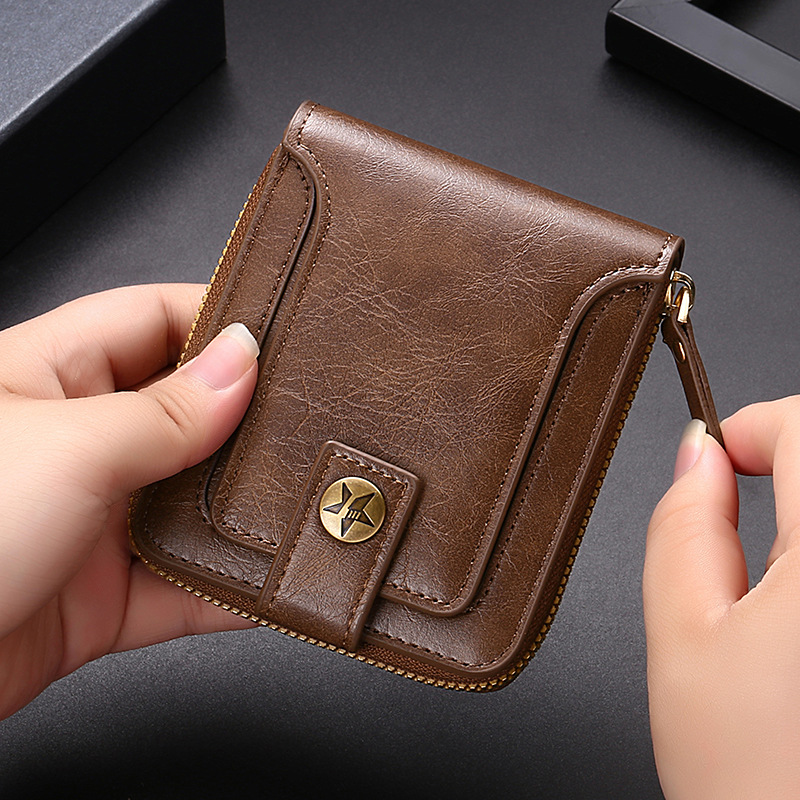 Interior Design Vintage Style - Men Vintage Luxury Designer Small Wallet,