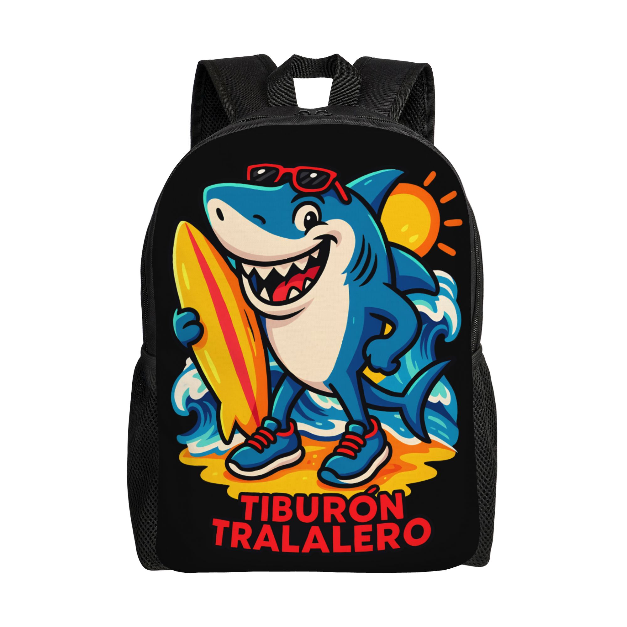 Interior Design University - Brainrot Tralalero Tralala Backpack Elegant Backpacks