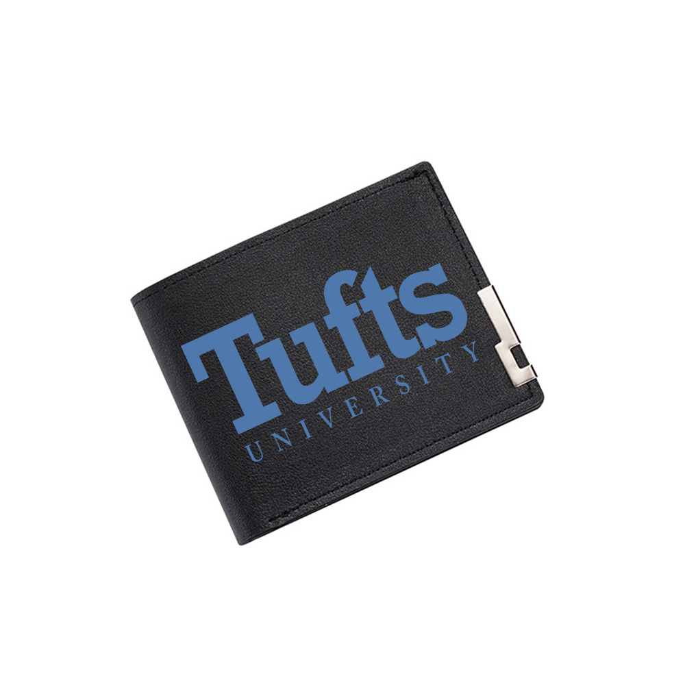 Interior Design University - Tufts University blue letters text logo