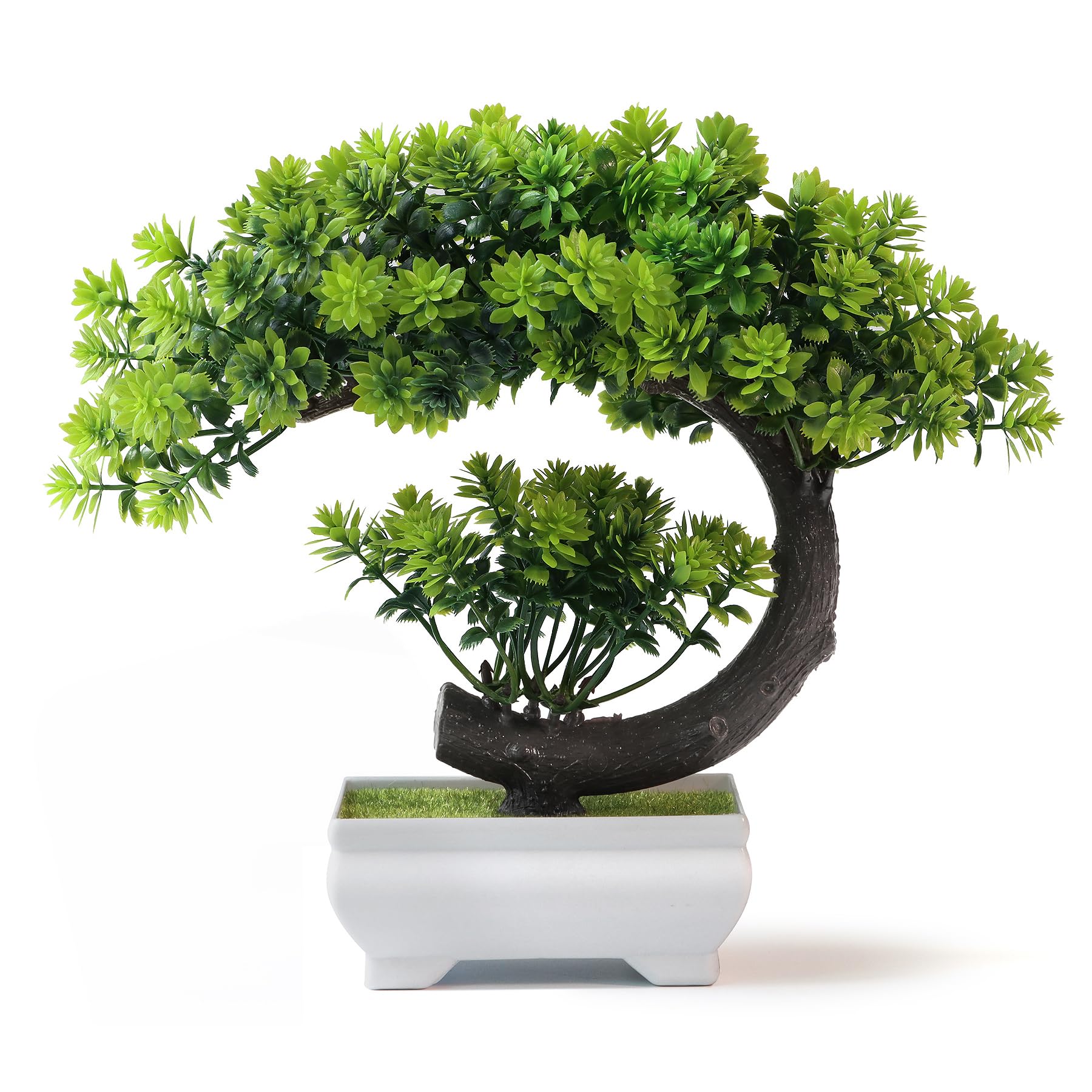 Interior Design Office - Uflower Small Artificial Plants Greenery Plastic