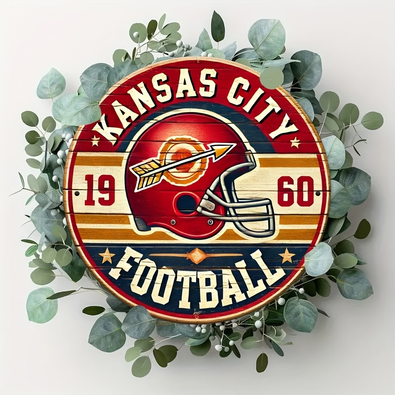 1pc Kansas City football-theme - Interior Design Years Of School recension och pris