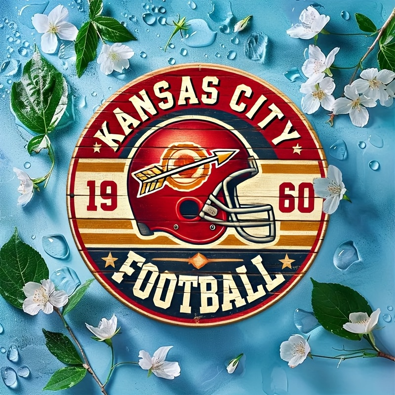 1pc Kansas City football-theme - Interior Design Years Of School recension och pris
