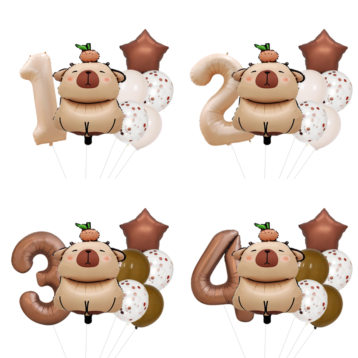 Capybara Balloon Set for Advan - Interior Design Years Of School recension och pris
