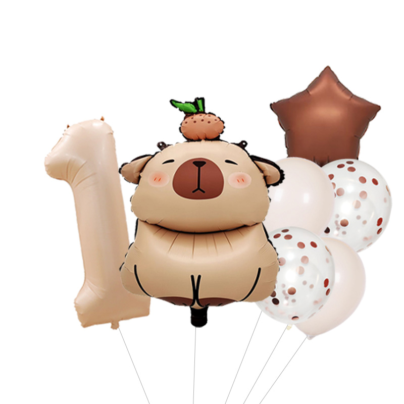 Capybara Balloon Set for Advan - Interior Design Years Of School recension och pris