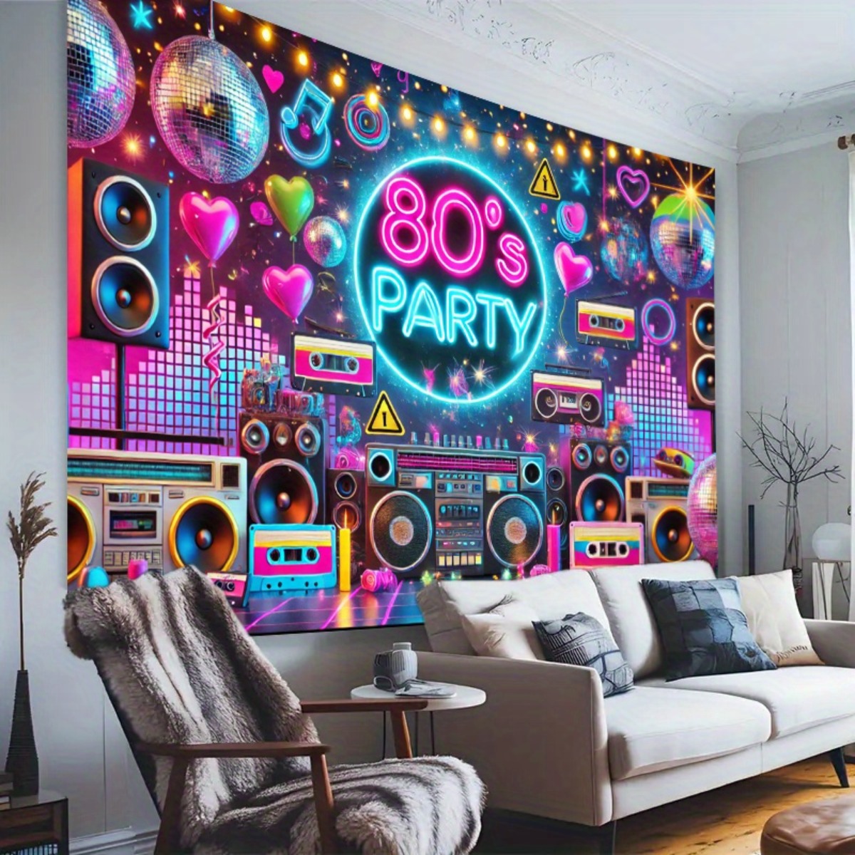 Modern 80s party photography b - Interior Design Years Of School recension och pris