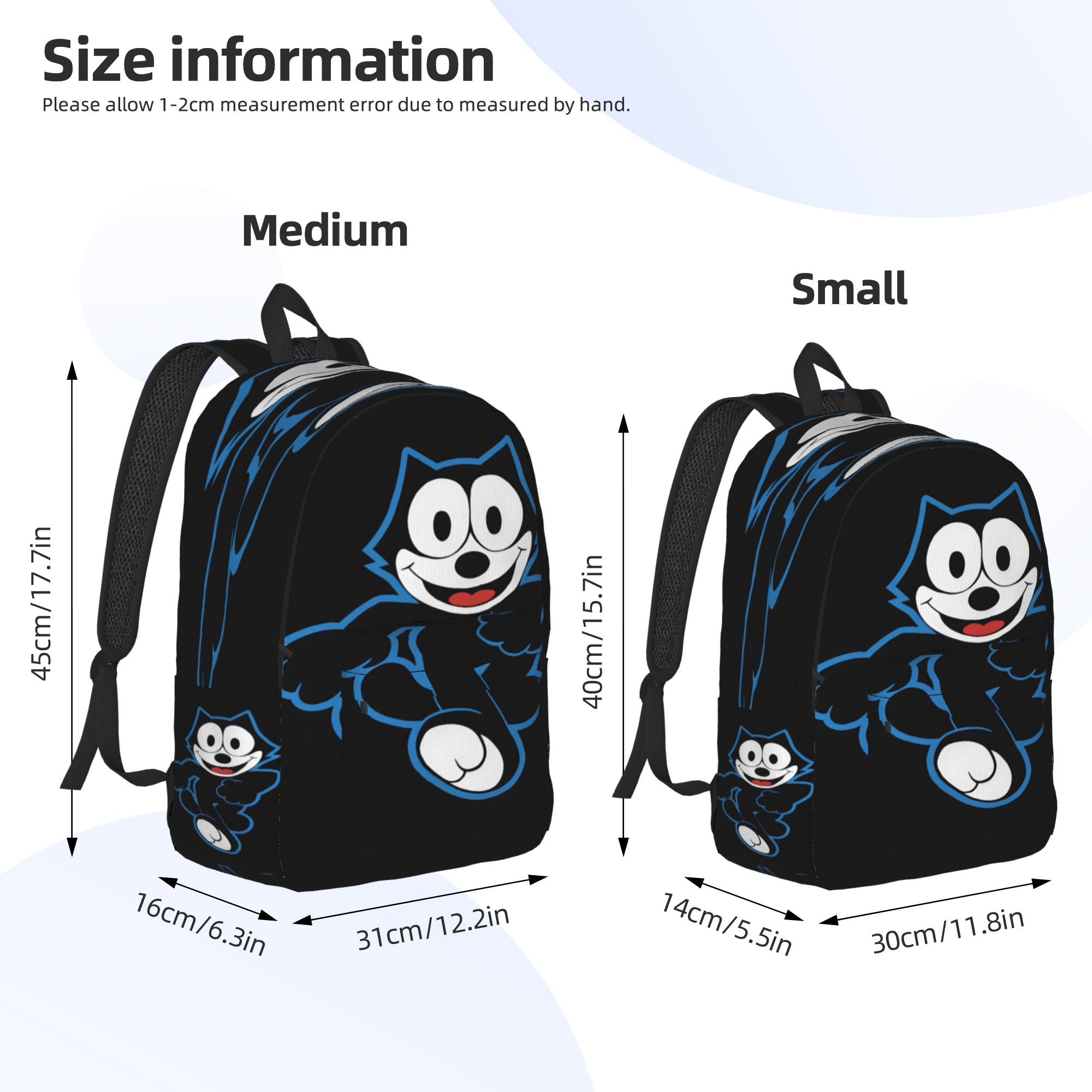 F-Felixs Black Cat Backpack  C - Interior Design University recension och pris