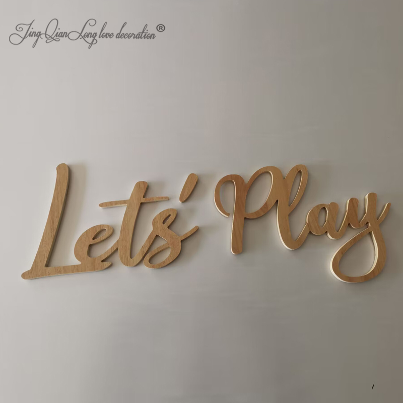 Let's PLAY Wall Sign - Childre - Interior Design Years Of School recension och pris