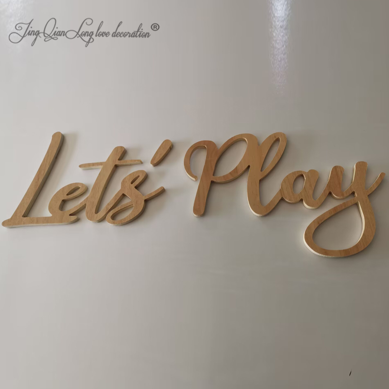 Let's PLAY Wall Sign - Childre - Interior Design Years Of School recension och pris