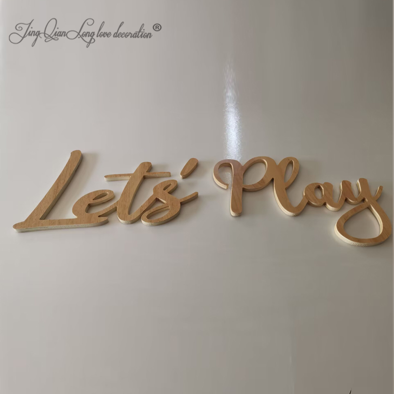 Let's PLAY Wall Sign - Childre - Interior Design Years Of School recension och pris