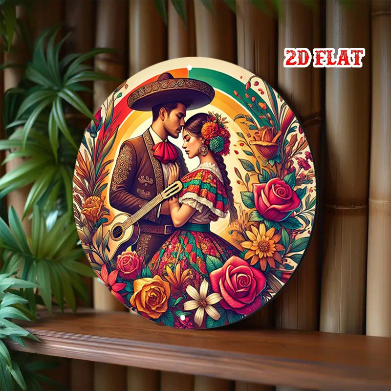 Mexican romantic round logo ho - Interior Design Years Of School recension och pris