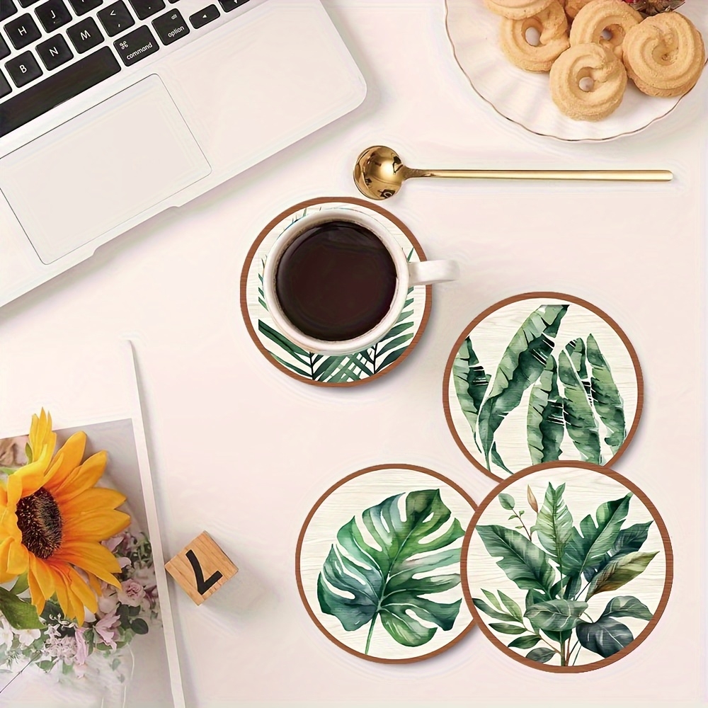 5pcs Tropical Plant Leaf-Patte - Interior Design Office recension och pris