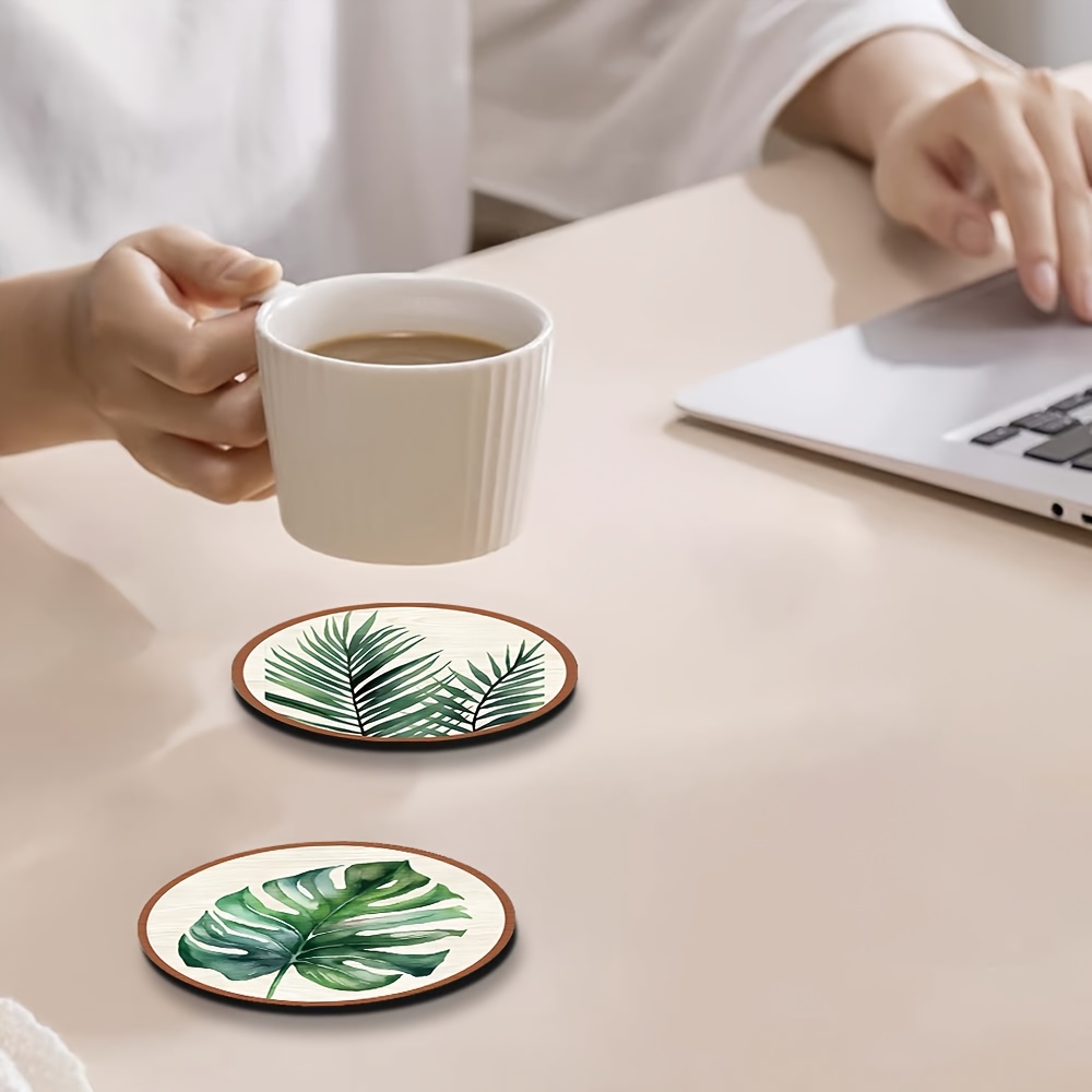 5pcs Tropical Plant Leaf-Patte - Interior Design Office recension och pris
