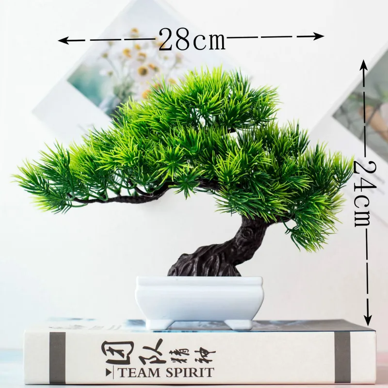 1pcs Artificial Green Plants B - Interior Design Office recension och pris