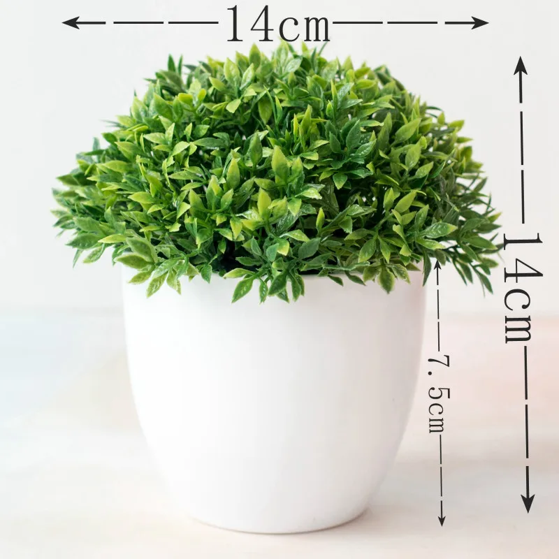 1pcs Artificial Green Plants B - Interior Design Office recension och pris
