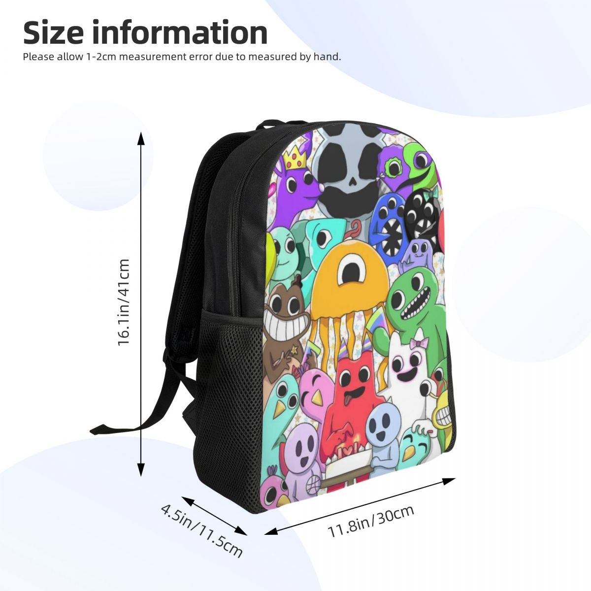 Rainbowed Cartoon Friends Back - Interior Design University recension och pris