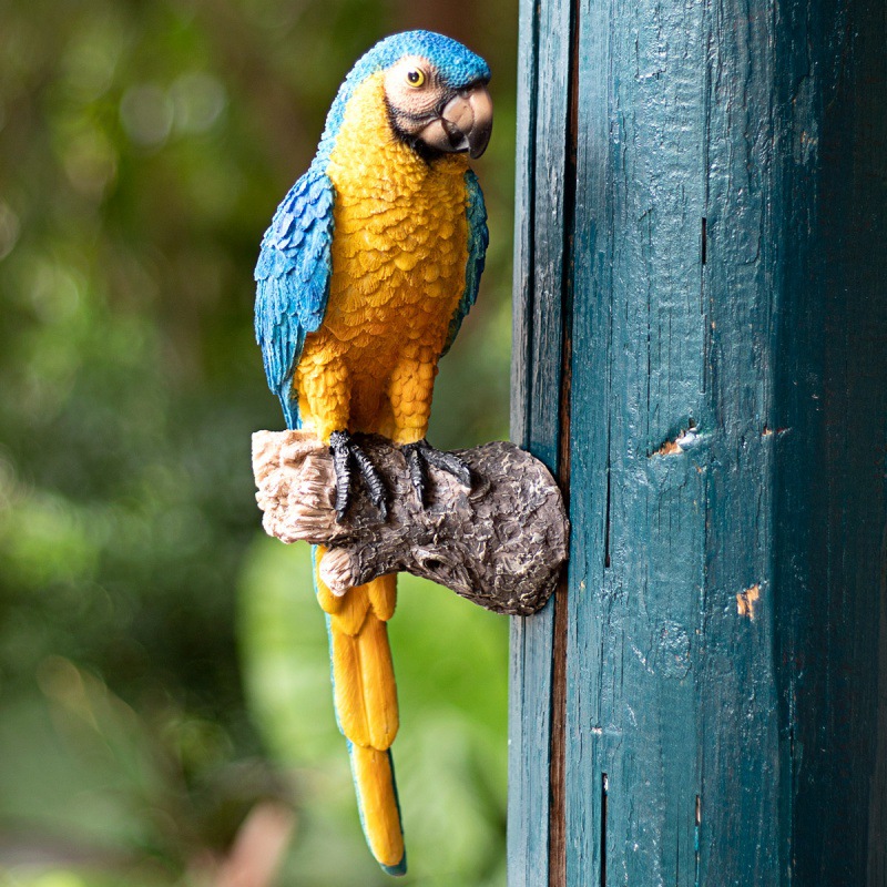 Creative Resin Parrot Statue T - Interior Design Office recension och pris
