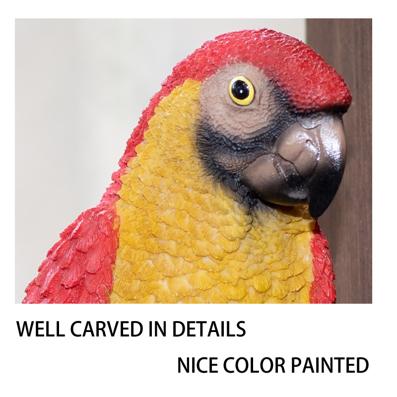 Creative Resin Parrot Statue T - Interior Design Office recension och pris