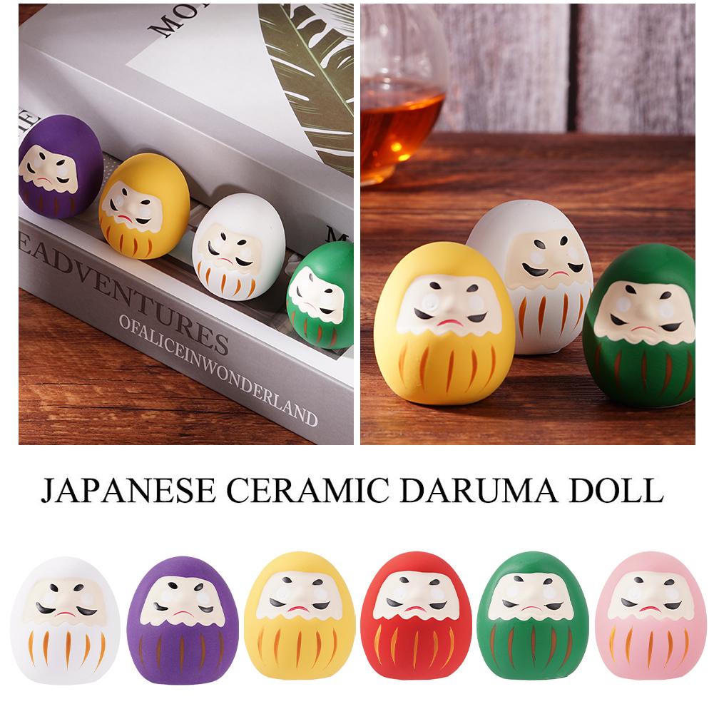 Japanese Ceramic Daruma Doll C - Interior Design Japan recension och pris