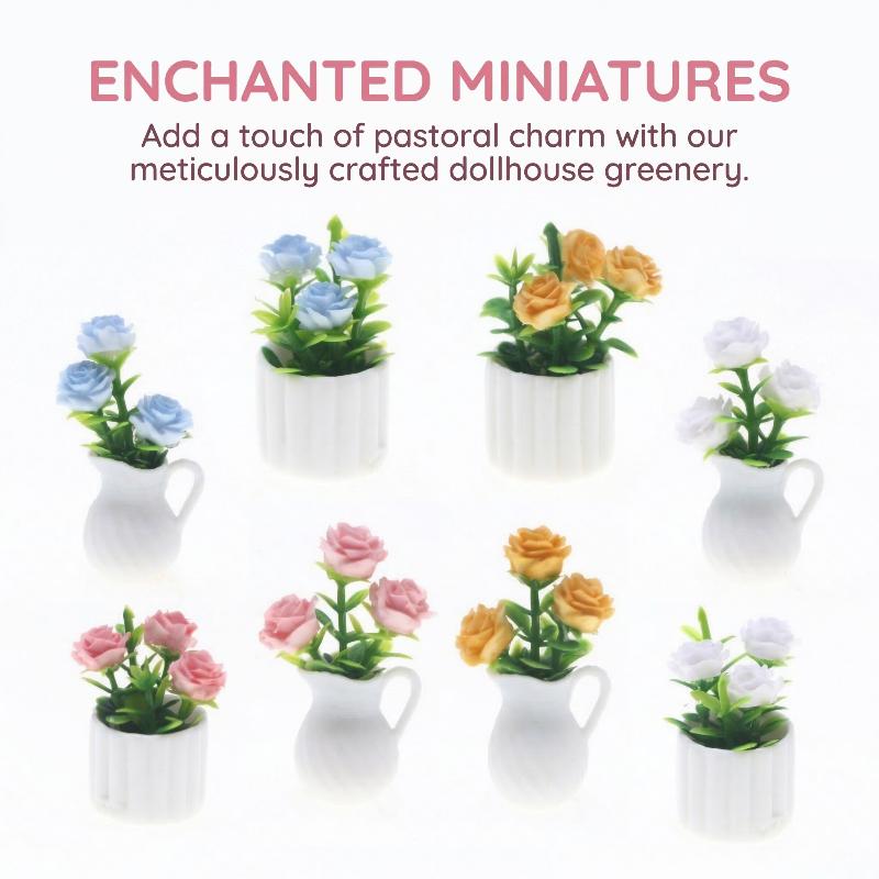Dollhouse Green Potted Plants  - Interior Design Office recension och pris