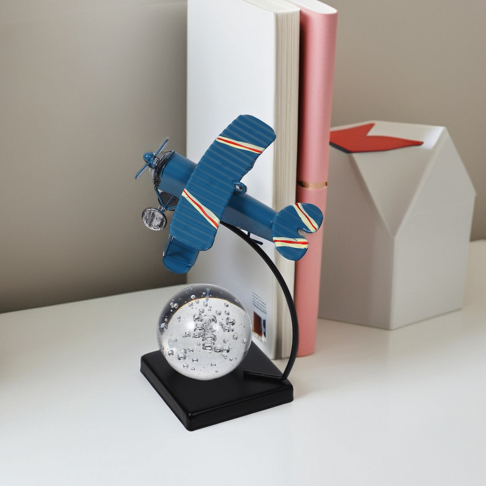 Miniature Vintage Aircraft Orn - Interior Design Vintage Style recension och pris