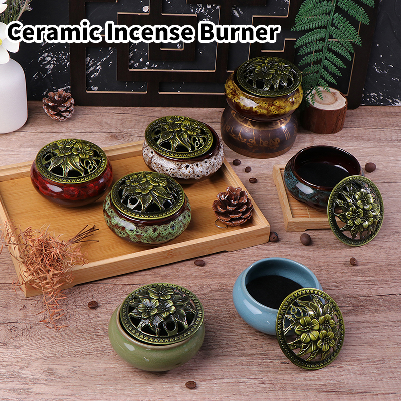 Ceramic Ice Cracking Incense B - Interior Design Japan recension och pris