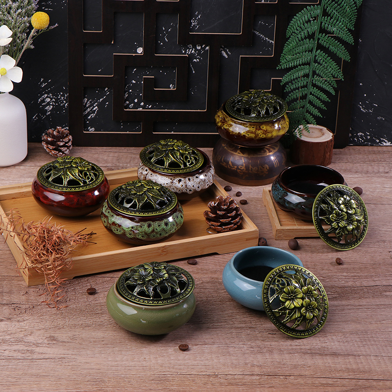 Ceramic Ice Cracking Incense B - Interior Design Japan recension och pris
