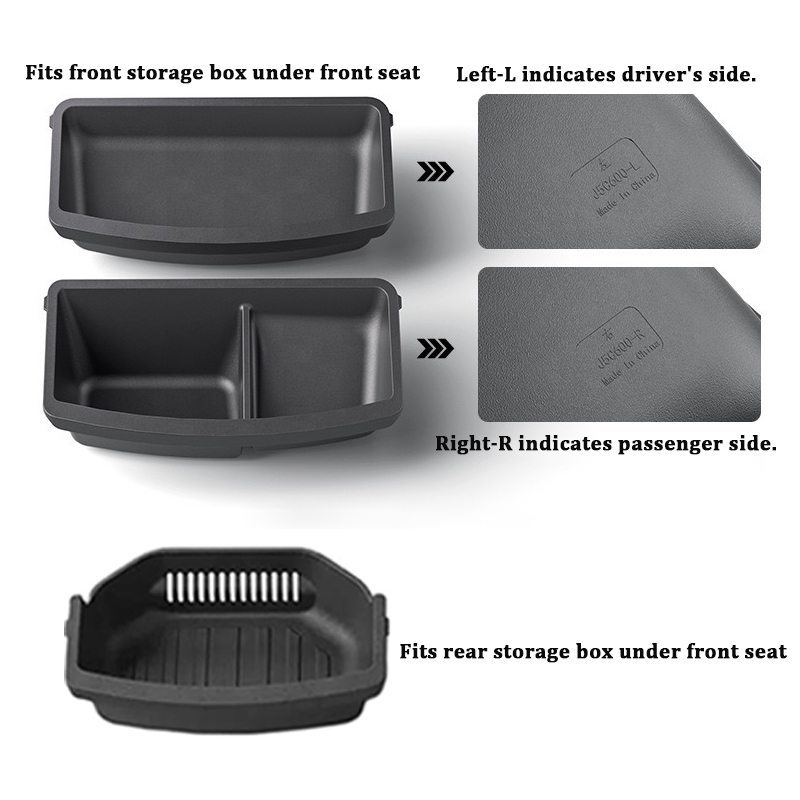 Under Seat Storage Box For Tes - Interior Design Mockup recension och pris